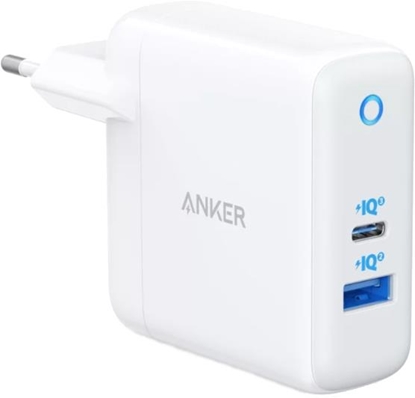 Attēls no MOBILE CHARGER WALL POWERPORT/WHITE 20W A2636G21 ANKER