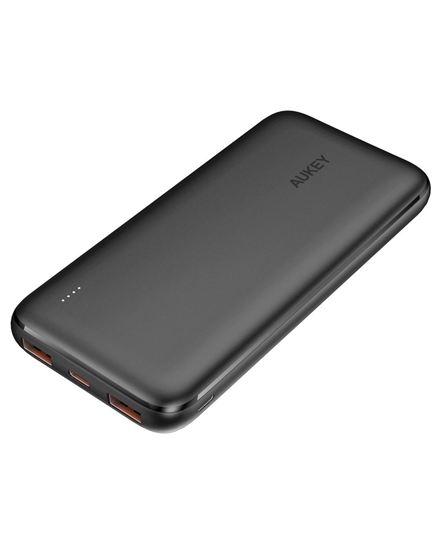 Изображение PB-N73S Power Bank | 10000 mAh | 4xUSB | Quick Charge 3.0 | Power Delivery 3.0 | 20W | LED | kabel USB-C