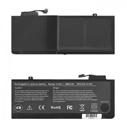 Attēls no Bateria do Apple MacBook Pro 13", 5800mAh, 10.95V 