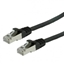 Picture of VALUE S/FTP Patch Cord Cat.6, halogen-free, black, 0.5 m