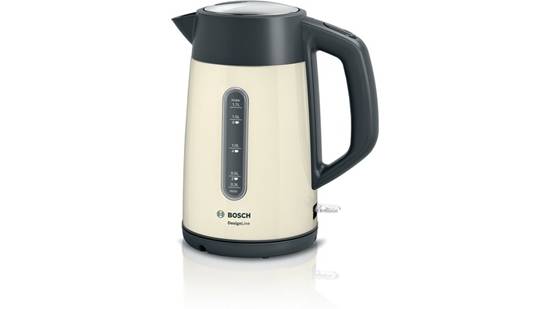 Picture of Bosch TWK4P437 electric kettle 1.7 L 2400 W Beige, Black