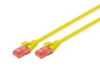 Picture of Patch cord U/UTP kat.6 PVC 3m Żółty 