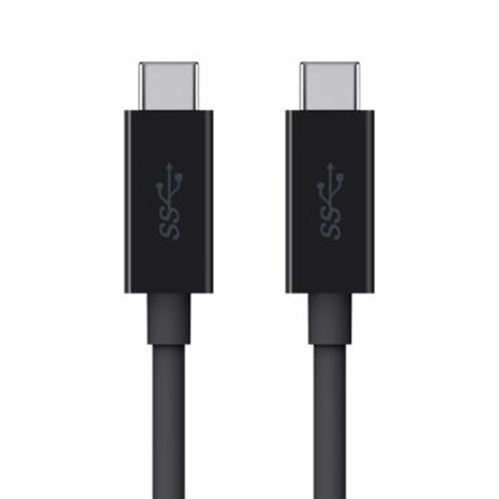 Picture of Belkin F2CU049bt2M-BLK USB cable 2 m USB 3.2 Gen 1 (3.1 Gen 1) USB C Black