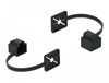 Picture of Delock Dust Cover for RJ45 plug with mounting clip black