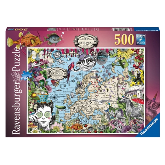 Picture of Puzle 500 European Map