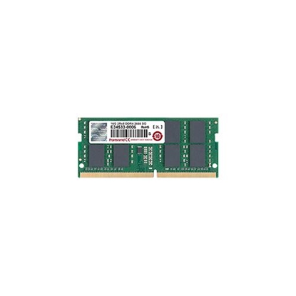 Изображение Pamięć do laptopa Transcend SODIMM, DDR4, 16 GB, 2666 MHz, CL19 (TS2GSH64V6B)