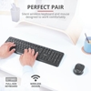 Изображение Trust ODY keyboard Mouse included RF Wireless QZERTY English Black