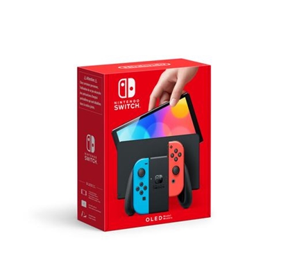 Attēls no Nintendo Switch OLED Red & Blue (NSH007)