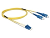 Picture of Delock Cable Optical Fibre 9/125µm LC - SC Singlemode OS2 1m