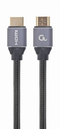 Attēls no Gembird Premium Series HDMI Male - HDMI Male 3m Stylish Metal 4K