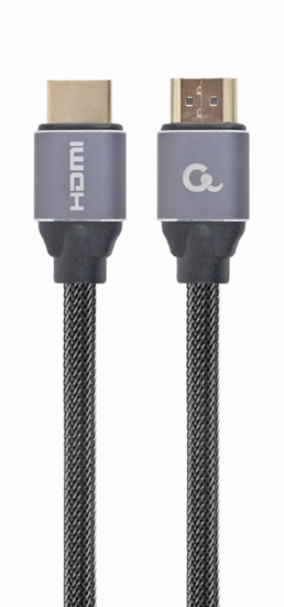 Изображение Gembird Premium Series HDMI Male - HDMI Male 3m Stylish Metal 4K