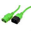 Picture of ROLINE Monitor Power Cable, IEC 320 C14 - C13, green, 3 m