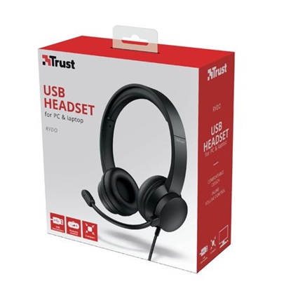 Attēls no Trust Rydo On-Ear 24133 Black