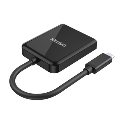 Изображение UNITEK V1408A USB graphics adapter Black