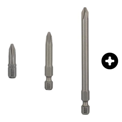 Attēls no Bosch 3pcs PH Screwdriver Bit PH2 XH 25mm