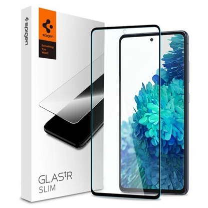 Изображение Spigen SZKŁO HARTOWANE SPIGEN GLASS FC GALAXY S20 FE BLACK