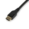 Picture of StarTech.com 5 m VESA Certified DisplayPort 1.4 Cable - 8K 60Hz HBR3 HDR - 16 ft Super UHD DisplayPort to DisplayPort Monitor Cord - Ultra HD 4K 120Hz DP 1.4 Slim Video Cable M/M DP Connector