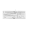 Picture of CHERRY KC 1000 Corded Keyboard,Pale Grey, USB (QWERTY - UK)