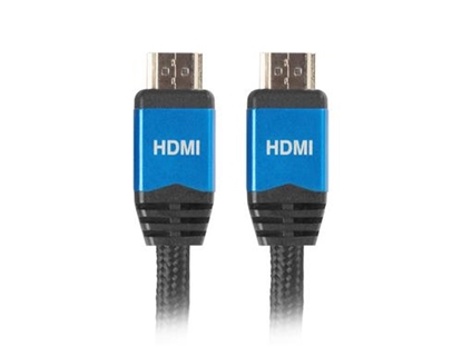 Изображение Kabel Premium HDMI-HDMI M/M v2.0 1m czarny 