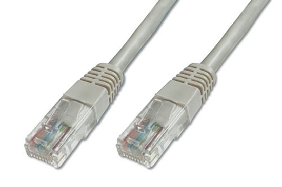 Picture of Patch cord kat.5e UTP, CU, AWG 26/7 3m Szary 