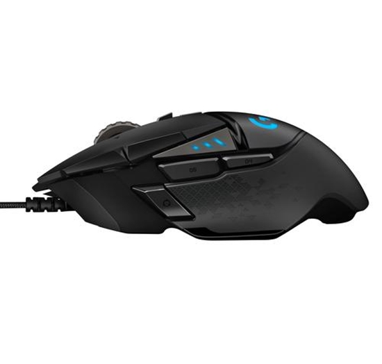 Изображение Logitech G G502 Hero mouse Right-hand USB Type-A Optical 25600 DPI