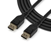 Picture of StarTech.com 5 m VESA Certified DisplayPort 1.4 Cable - 8K 60Hz HBR3 HDR - 16 ft Super UHD DisplayPort to DisplayPort Monitor Cord - Ultra HD 4K 120Hz DP 1.4 Slim Video Cable M/M DP Connector