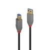 Picture of Lindy 0.5m USB 3.2 Type A to B Cable, Anthra Line