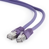 Picture of Patch cord Kat.6A S/FTP LSZH 1m fioletowy 