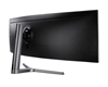 Picture of Samsung Odyssey C49RG94SSR computer monitor 124.5 cm (49") 5120 x 1440 pixels UltraWide Dual Quad HD LED Blue, Grey