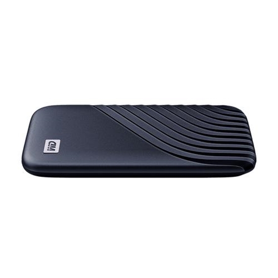 Picture of External SSD|WESTERN DIGITAL|My Passport|2TB|USB-C|Write speed 1000 MBytes/sec|Read speed 1050 MBytes/sec|WDBAGF0020BBL-WESN