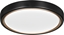 Attēls no Modern LED ceiling plafond Activejet VERDI Black/Gold 23W