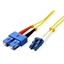 Attēls no ROLINE Fibre Optic Jumper Cable duplex, 9/125µm, OS2, LC/SC, duplex, yellow, 3 m