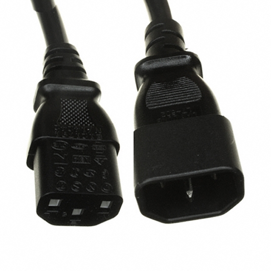 Picture of Cisco CAB-C13-CBN= power cable Black 0.686 m C14 coupler C13 coupler