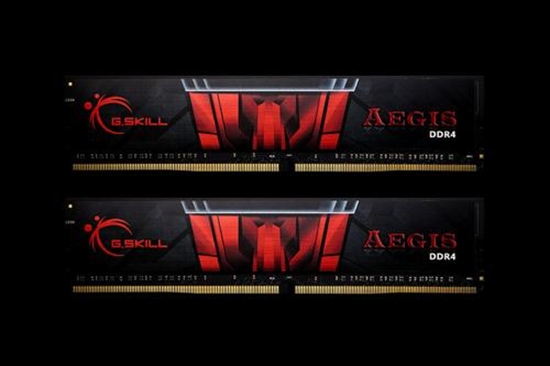 Изображение Pamięć G.Skill Aegis, DDR4, 8 GB, 2133MHz, CL15 (F4-2133C15D-8GIS)