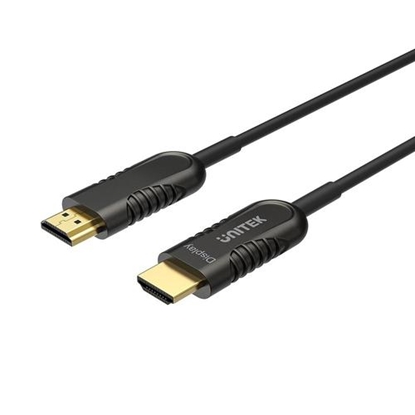 Attēls no Kabel Unitek HDMI - HDMI 60m czarny (Y-C1034BK)