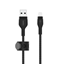 Picture of Belkin Flex Lightning/USB-A 2m mfi cert., black CAA010bt2MBK