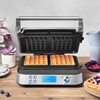 Picture of Gastroback Advanced Control 2 waffle(s) 1600 W Black, Silver