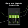 Изображение Bateriju lādētājs Green Cell VitalCharger and NiMH Batteries 2x AA 2000mAh 2x AAA 800mAh