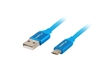 Изображение LANBERG CABLE USB 2.0 MICRO-B (M) - A (M) 1.8M QC