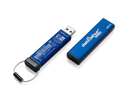 Picture of iStorage datAshur PRO 256-bit 4GB USB 3.0 secure encrypted flash drive IS-FL-DA3-256-4