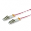 Picture of ROLINE FO SLIM Jumper Cable 50/125µm OM4, LC/LC, OD 1.2mm, violet, 3.0 m