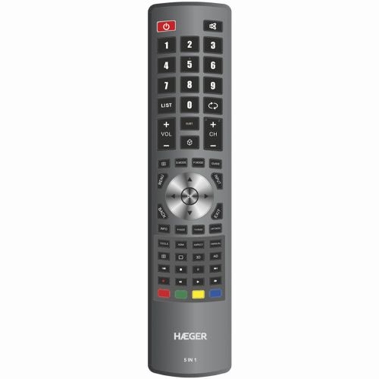 Изображение Haeger UR-005.001A Universal remote 5in1