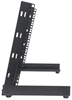 Picture of Intellinet Network Rack, Open Frame (Desktop), 8U, Usable Width 465mm, Black, Flatpack, 19", Three Year Warranty