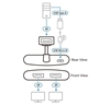 Picture of ATEN 2-Port True 4K DisplayPort MST Hub