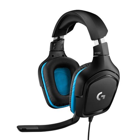 Изображение Logitech G G432 7.1 Surround Sound Wired Gaming Headset