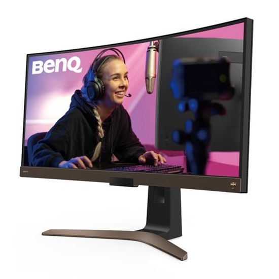 Picture of BenQ EW3880R LED display 95.2 cm (37.5") 3840 x 1600 pixels Wide Quad HD+ LCD Brown