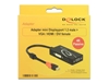 Picture of Delock Adapter mini Displayport 1.2 male > VGA / HDMI / DVI female 4K Passive black