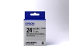 Изображение Epson Label Cartridge Matte LK-6SBE Black/Matt Silver 24mm (9m)