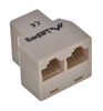 Picture of Lanberg AD-RJ45-2RJ45-OU network splitter Beige