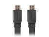 Изображение Kabel HDMI-HDMI M/M v2.0 3m czarny płaski
